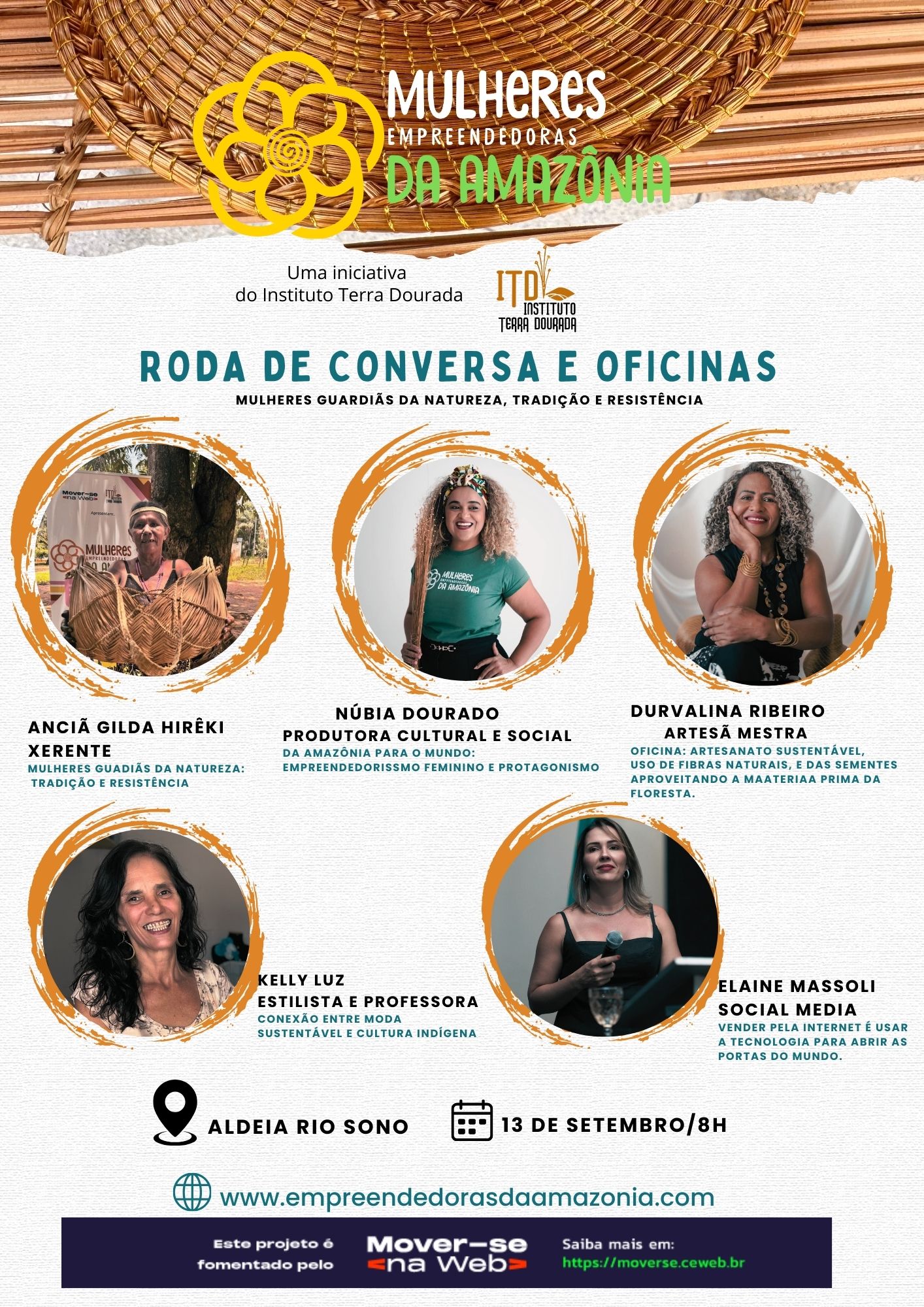 Projeto Mulheres Empreendedoras da Amazônia realiza encontro na Aldeia Rio Sono