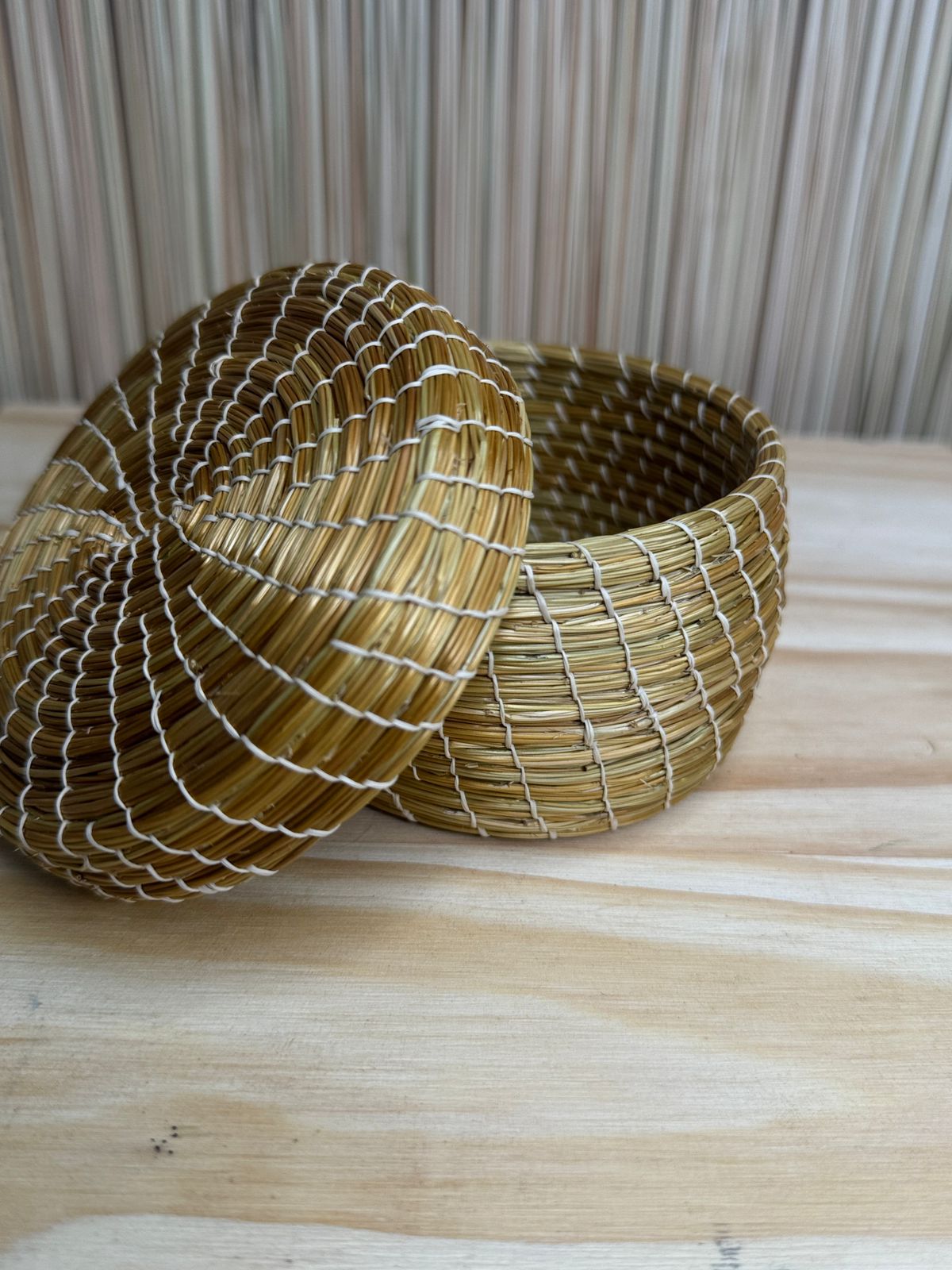 PORTA-JOIAS DE CAPIM DOURADO