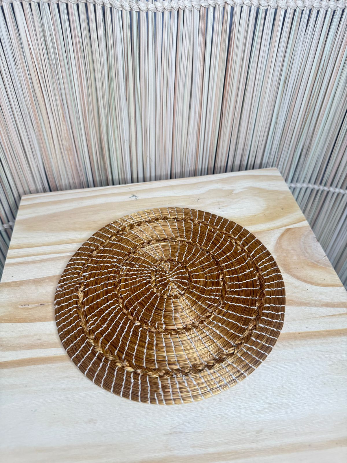 PORTA PANELA CAPIM DOURADO